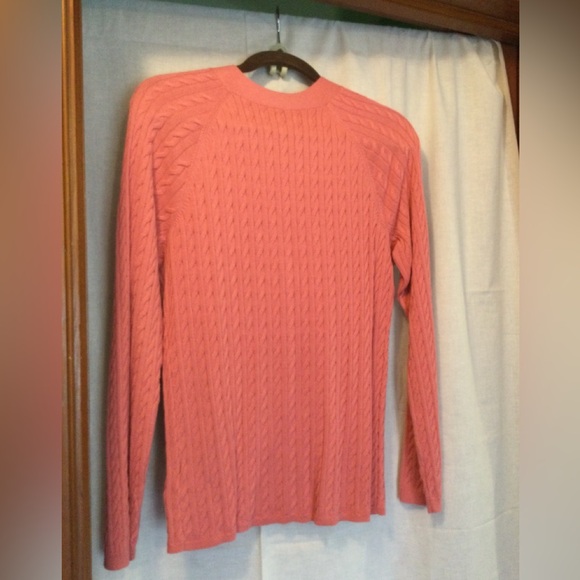 Talbots Cable Stitch Cardigan NWT Long Sleeve size XL - Picture 2 of 3